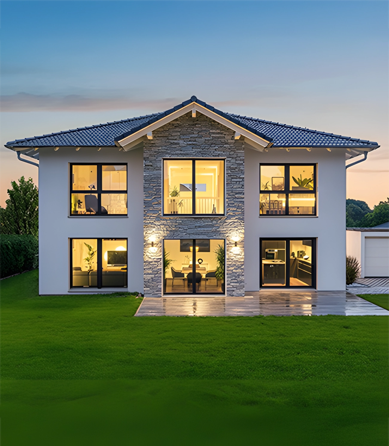 190 Metrekare Çift Katlı Çelik Yapı